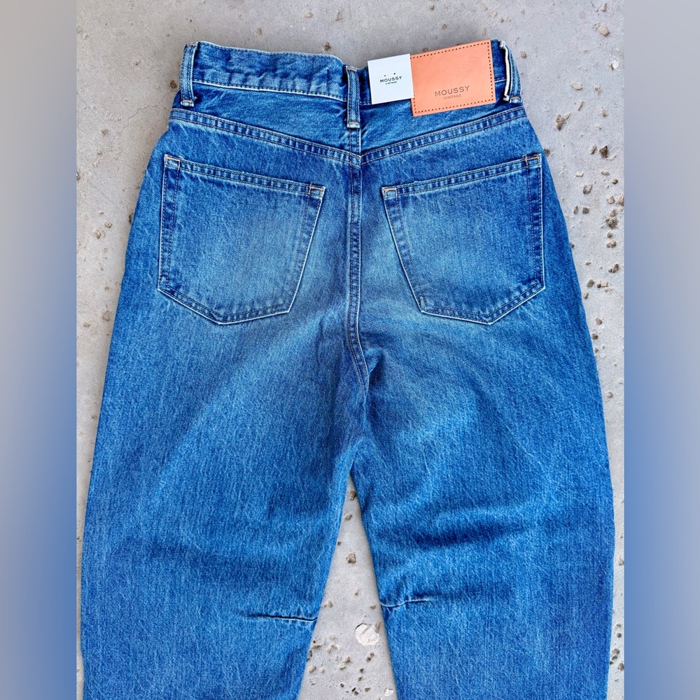 Moussy Vintage *NEW with tags * Women's Cloverhill Round Jeans. Size 24 - Picture 12 of 15